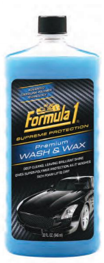 F1 Premium Wash & Wax 32 oz. (946 ml)