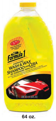 F1 Wash and Wax 64 oz. (1.9 L)