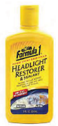 F1 Headlight Restorer & Sealant 8oz