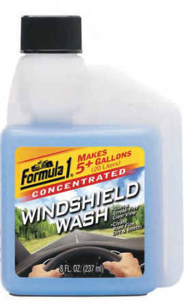 F1 Windshield Wash Concentrate / 8 oz. (237 ml)