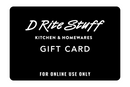 D Rite Stuff Gift Card