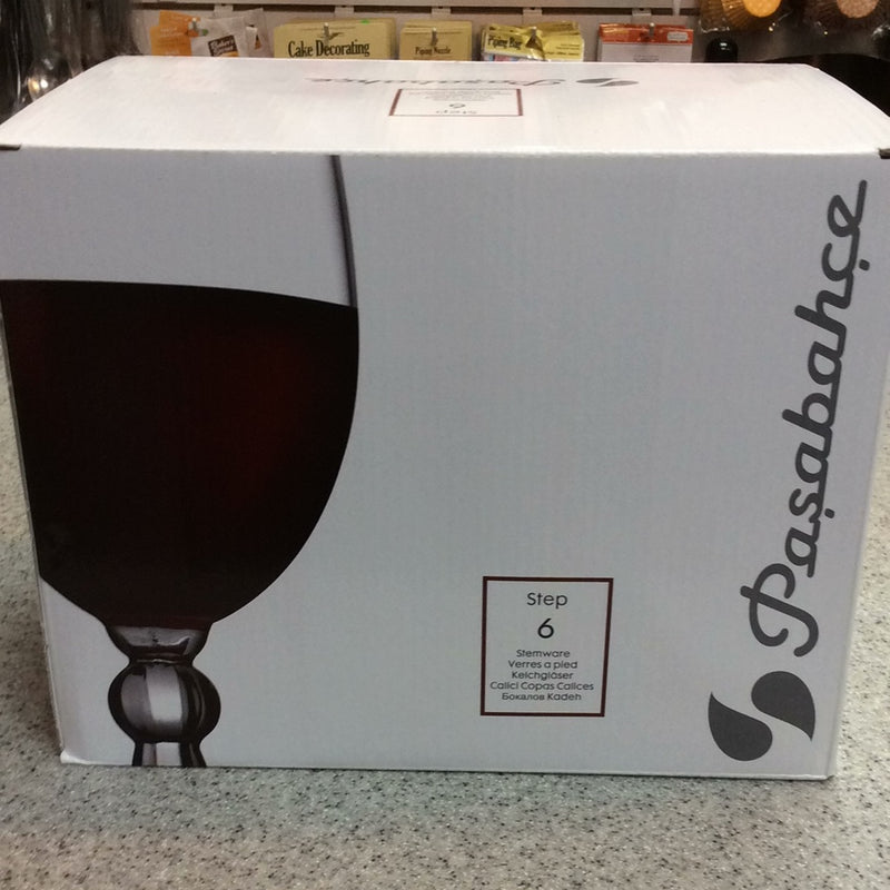 Pasabache Step Wine Glass Set 6pk
