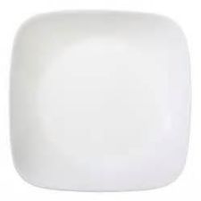 Corelle Square Pure White 6-1/2” Dessert Plate